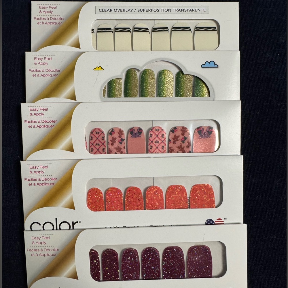 5 Color Street Set Bundle